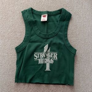 PacSun Teal Stranger Things Tank Top